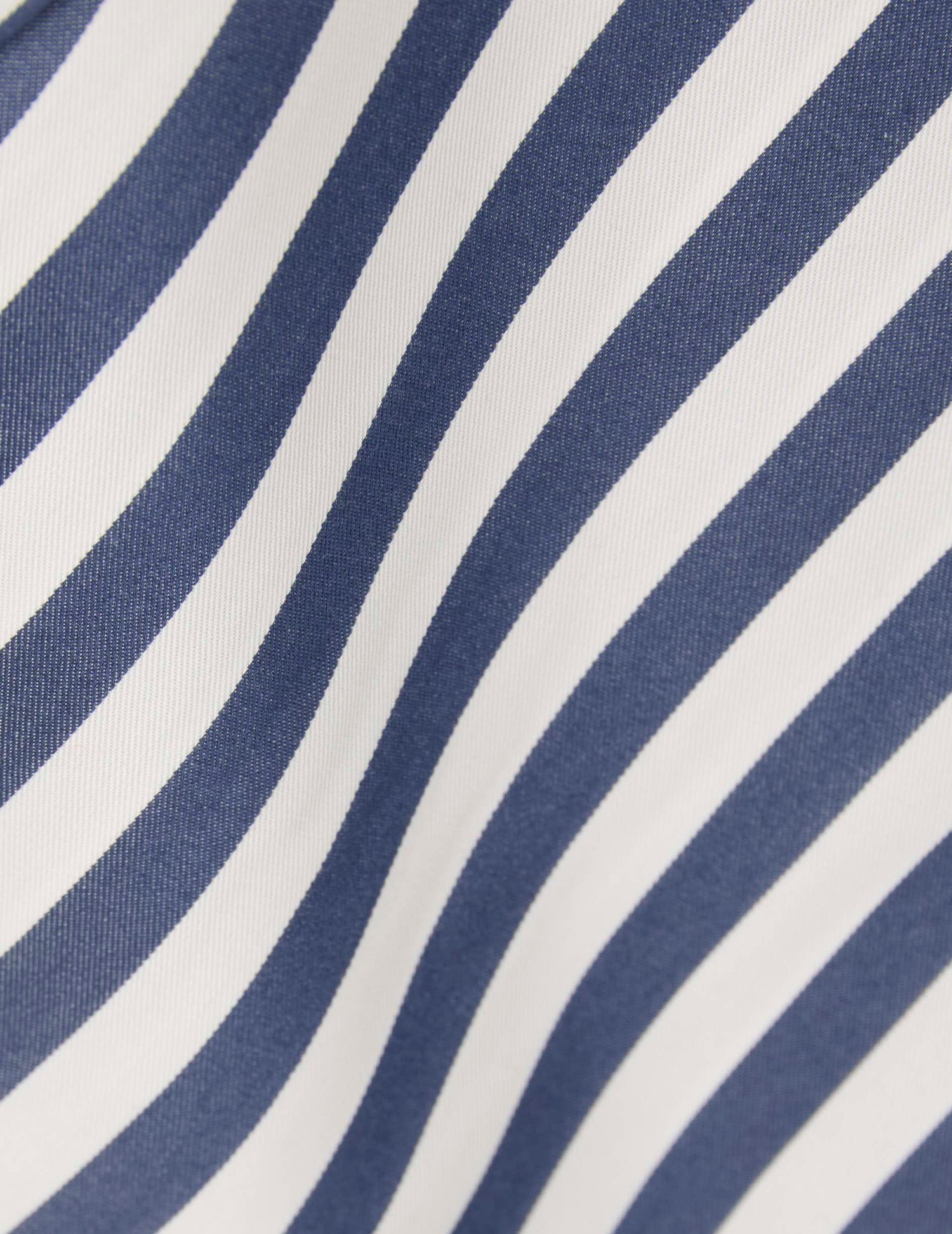 Striped navy Noémia shirt - Shirt Collar#5