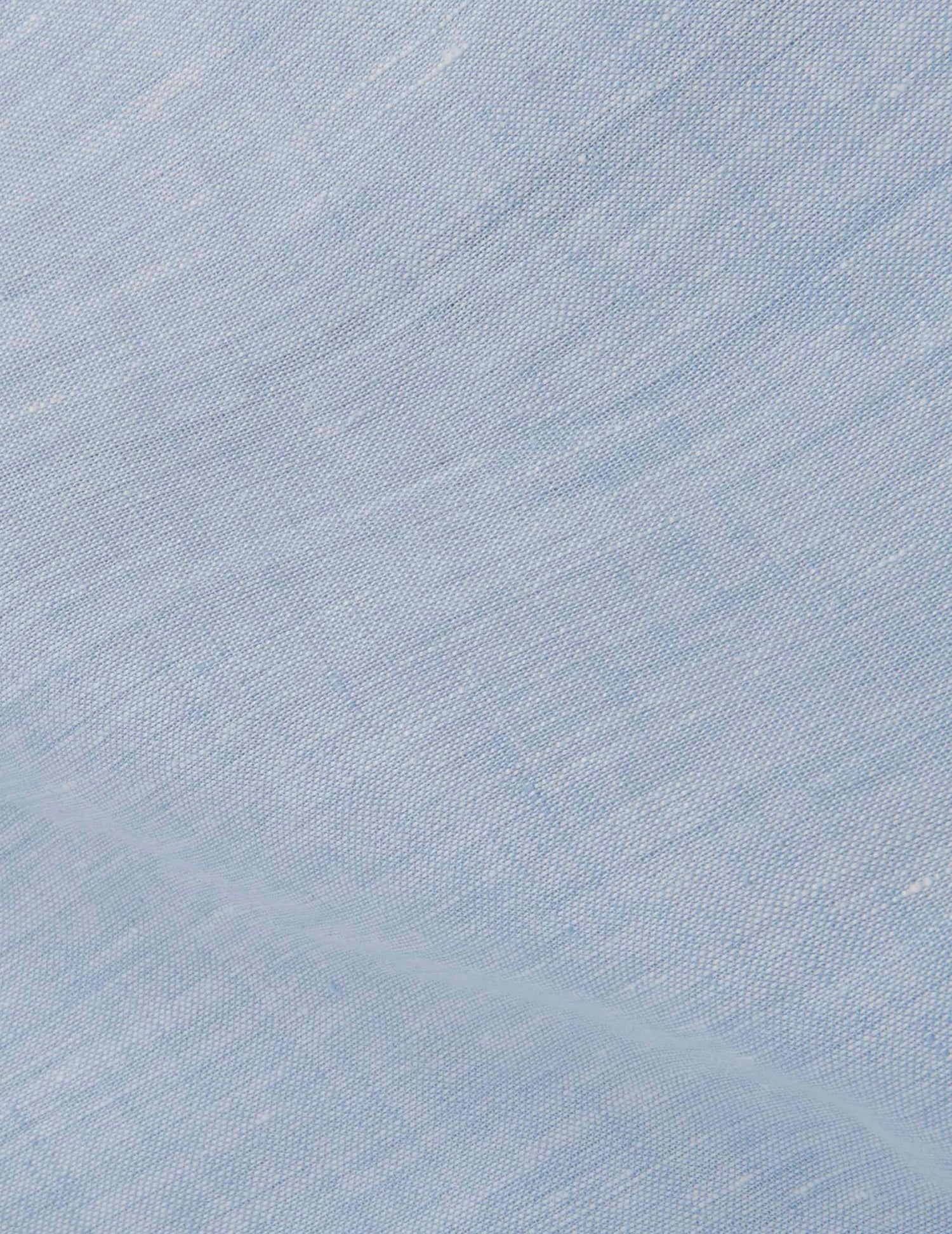 Chemise Nolhann en lin bleu clair - Lin - Col Français#7