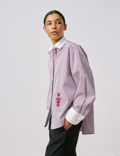 Burgundy Nolita shirt