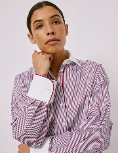 Burgundy Nolita shirt