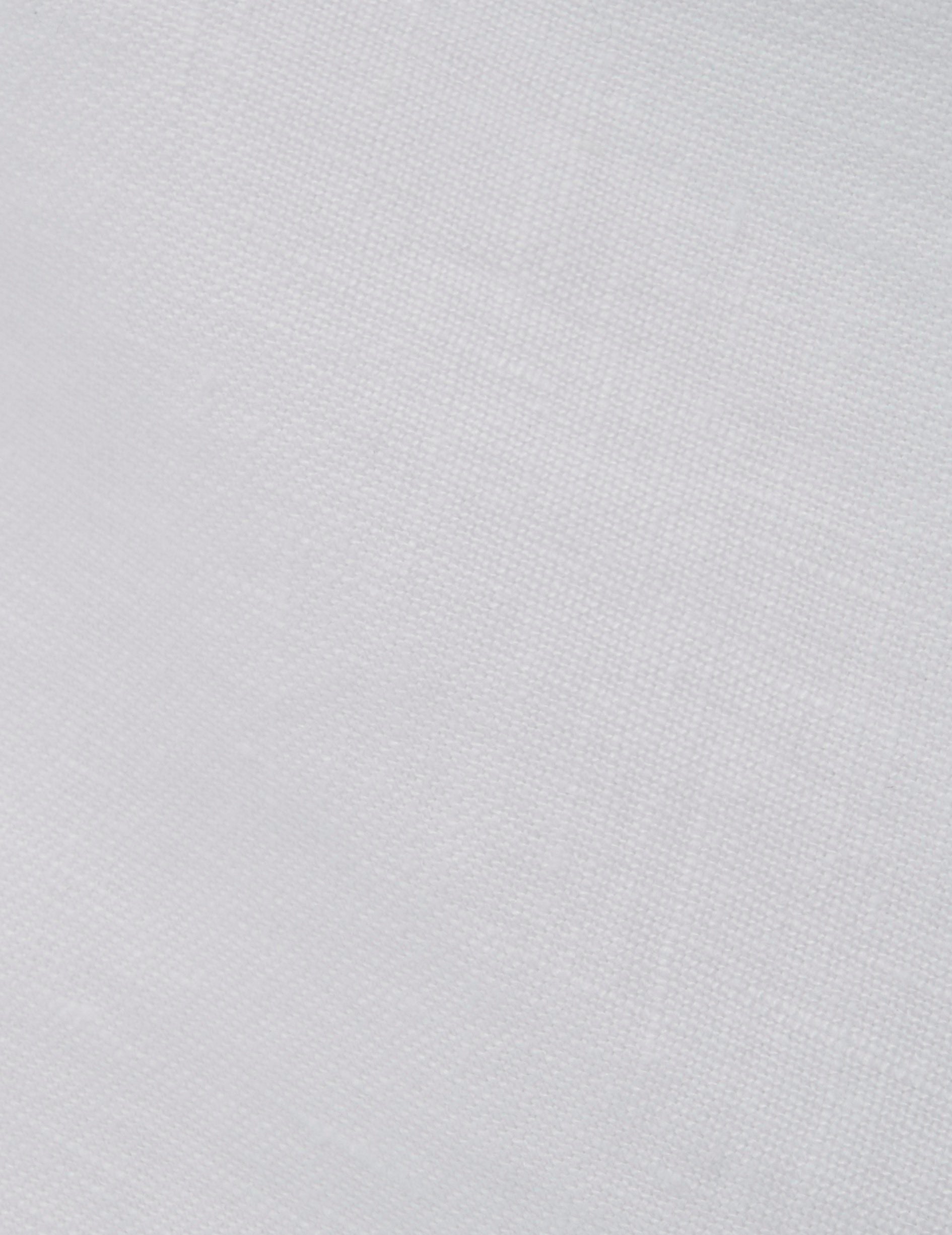 Pantalon Norma en lin blanc