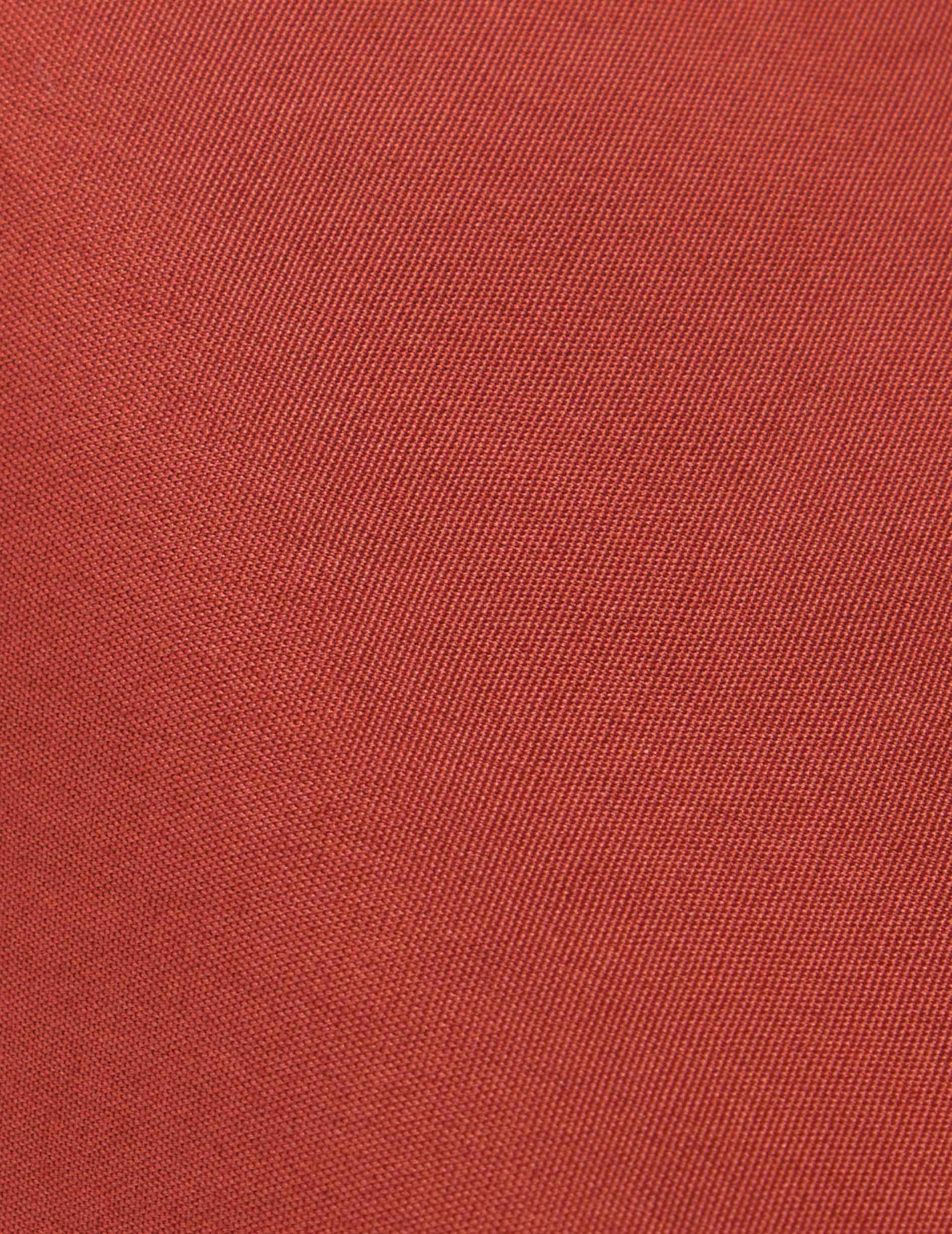 Pyjama Palais en popeline orange rouille