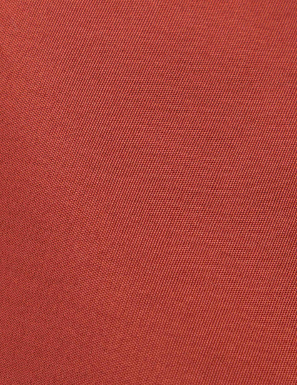 Pyjama Palais en popeline orange rouille