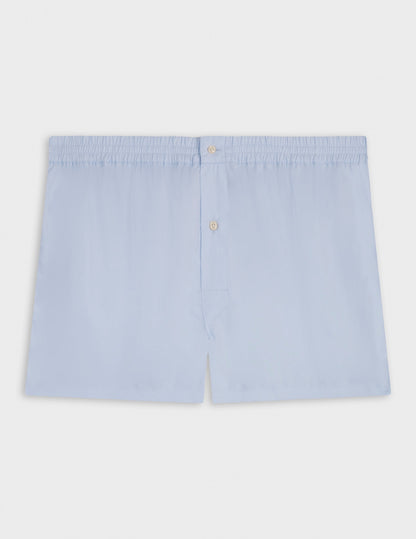 Semainier de 5 caleçons en popeline bleue