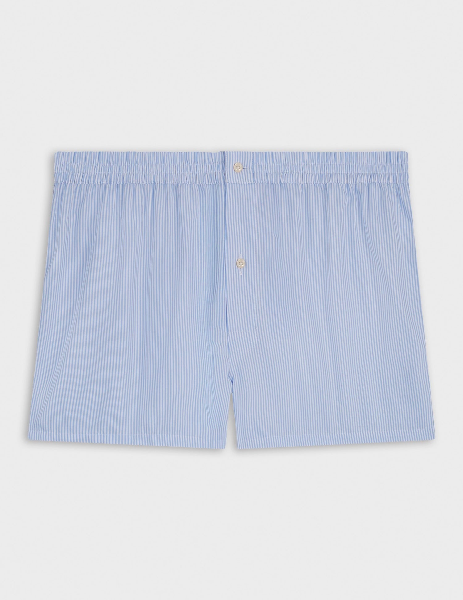 Semainier de 5 caleçons en popeline bleue