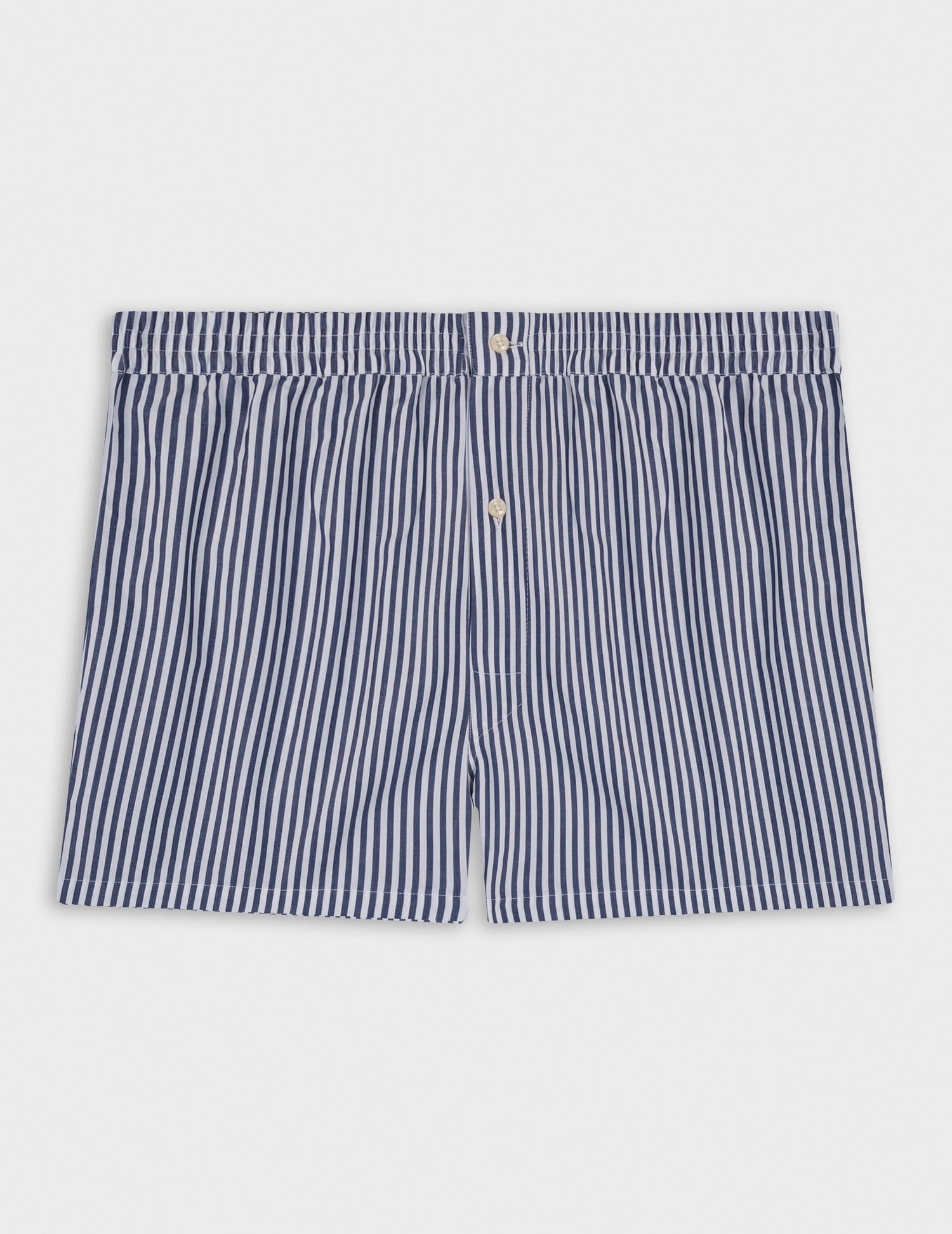 Semainier de 5 caleçons en popeline bleue