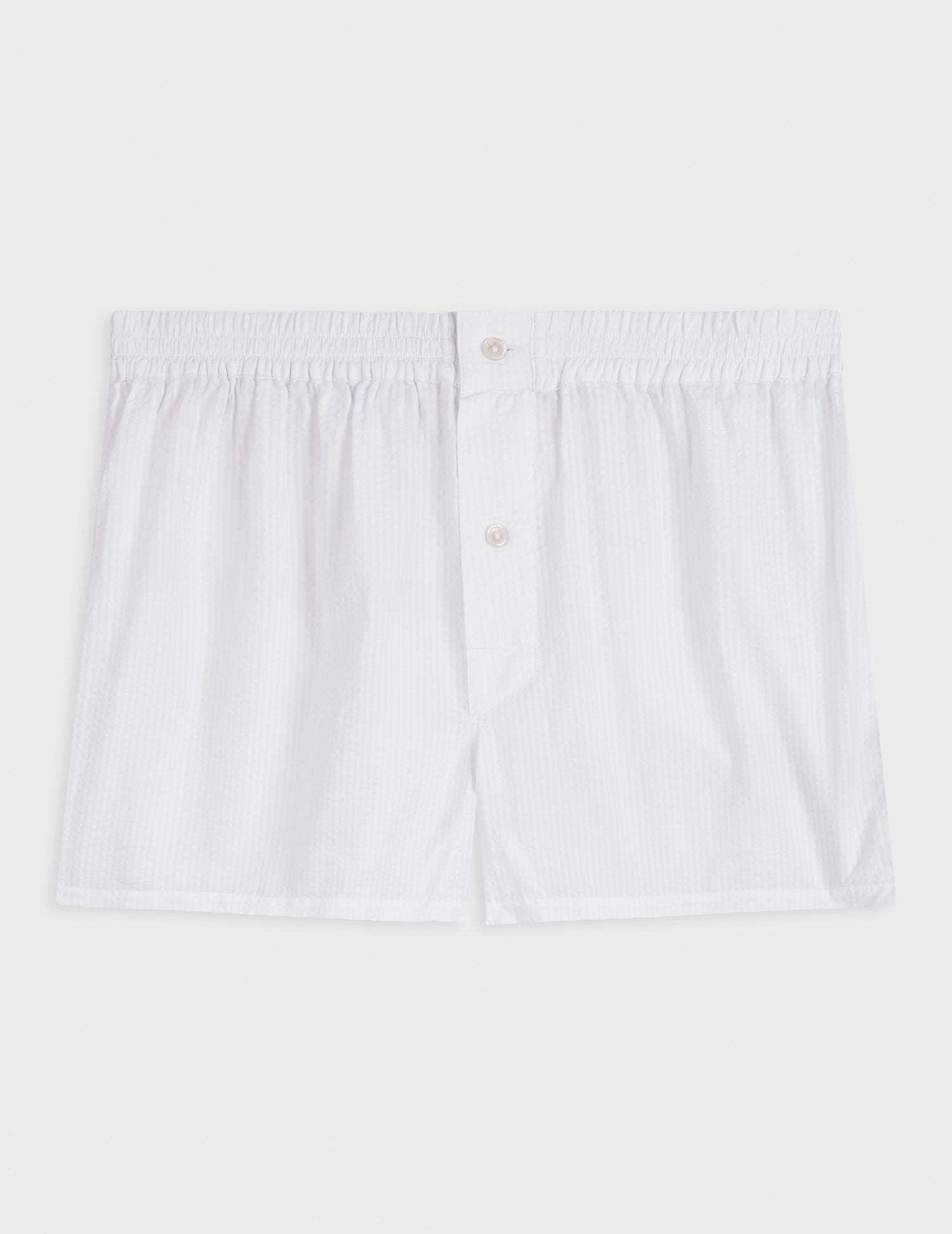 Semainier de 5 caleçons en seersucker rayé