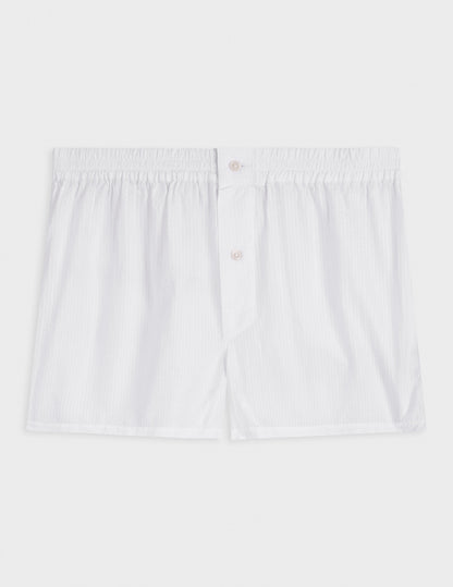 Semainier de 5 caleçons en seersucker rayé