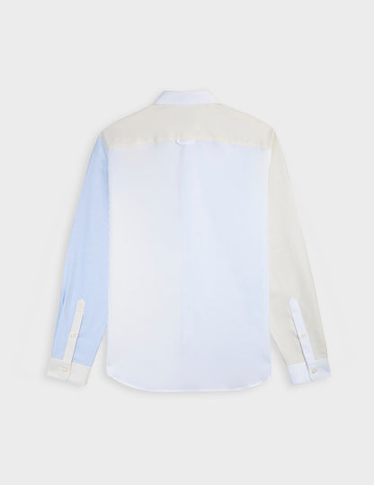 Fun shirt William rayée jaune