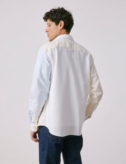 Fun shirt William rayée jaune