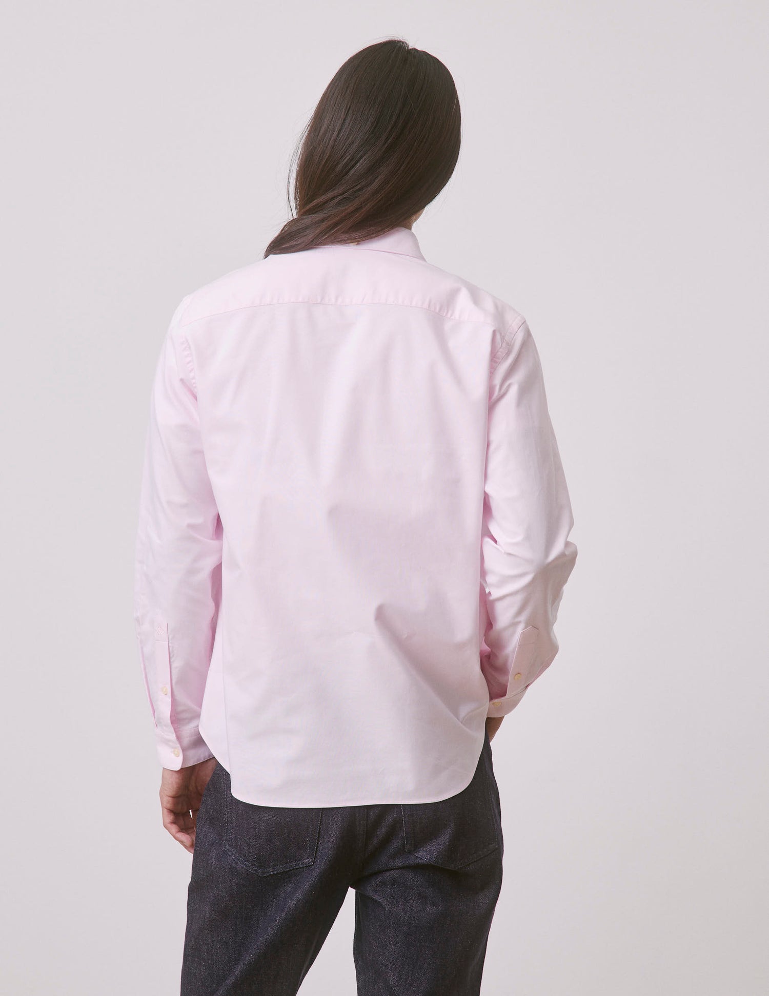 Light pink Aristote shirt - Oxford - Italian Collar#2