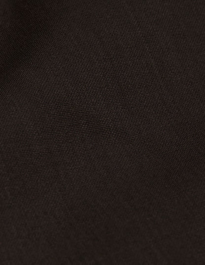Aristote brown virgin wool shirt