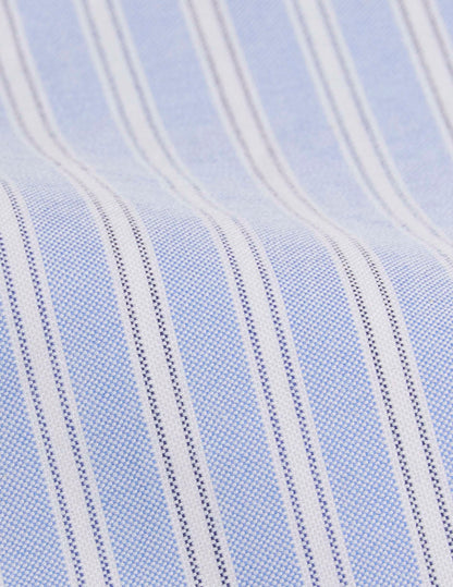 Chemise Arnold rayée bleue