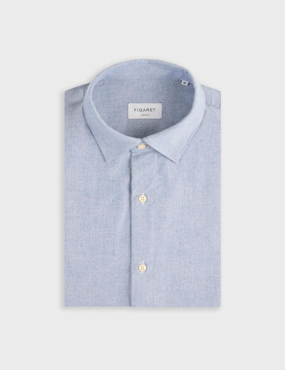 Chemise Auguste bleu marine