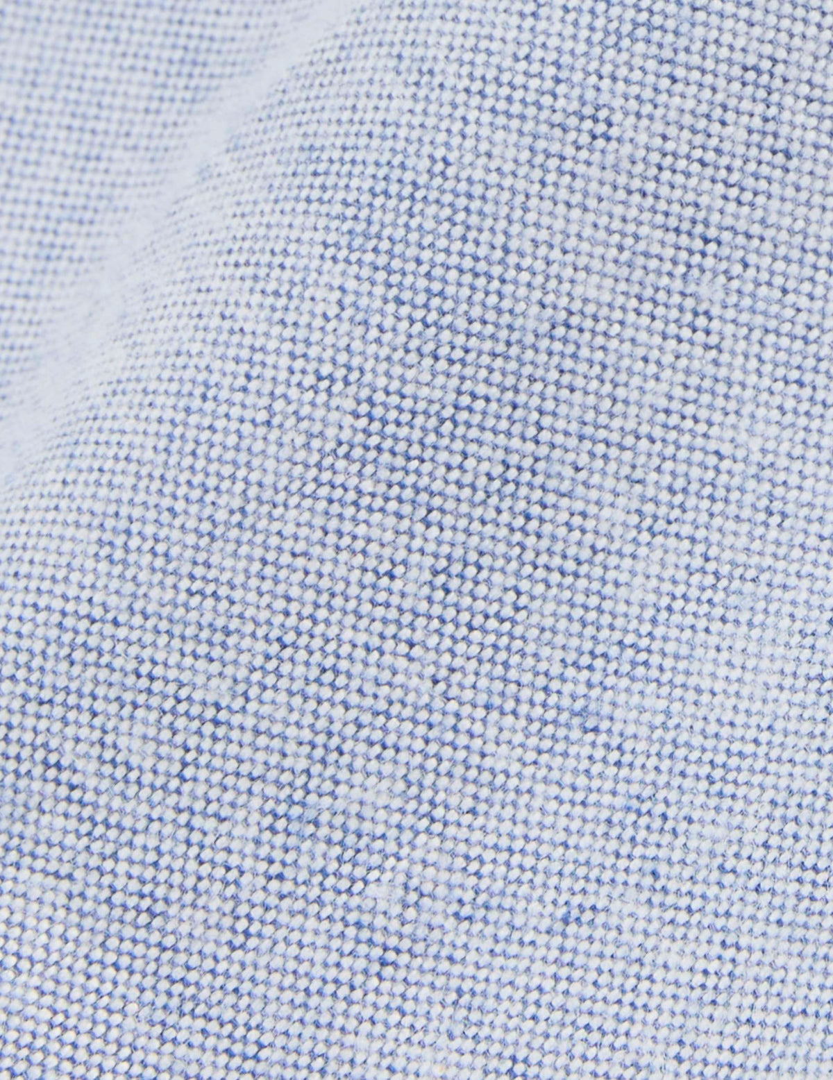 Chemise Auguste bleu marine - Oxford gratté - Col Français