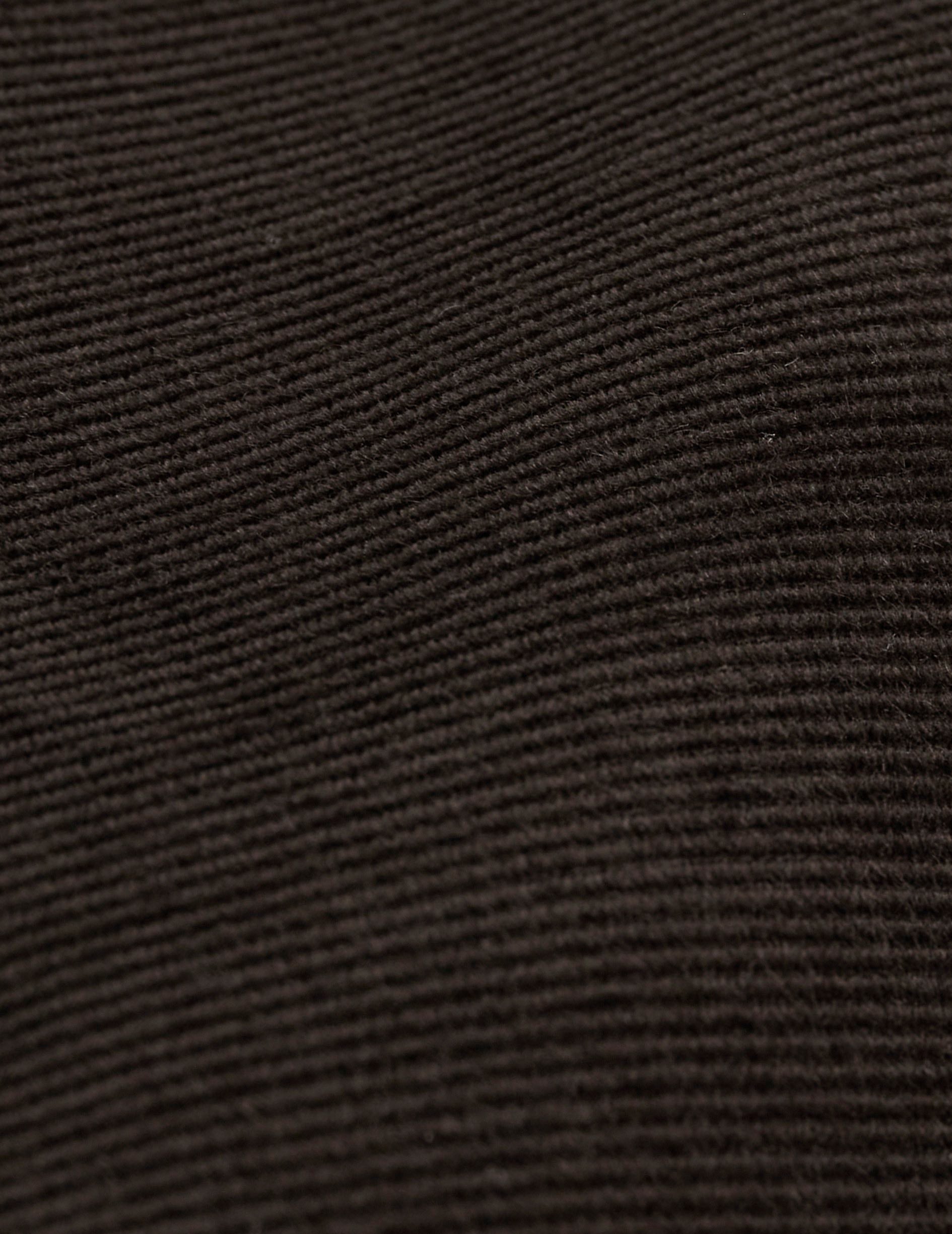 Auguste brown velvet shirt - Velvet - French Collar