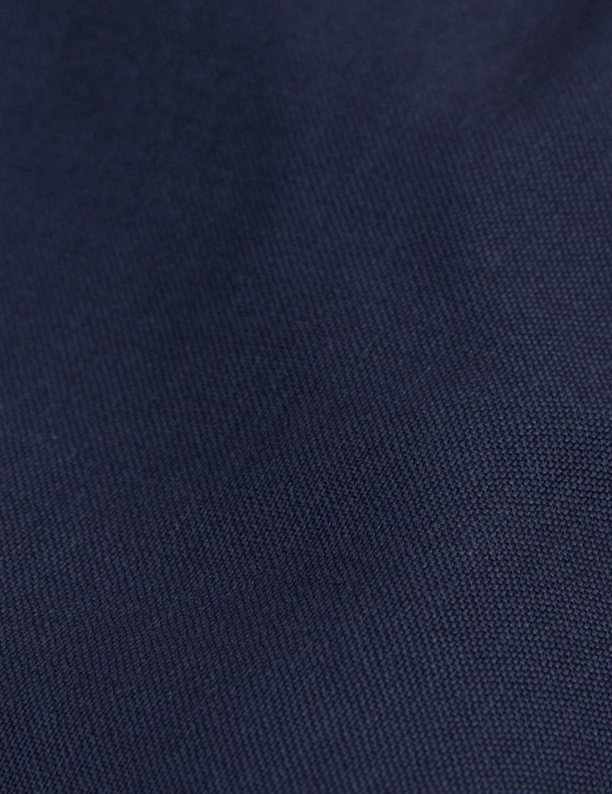 Chemise Auguste en laine vierge bleu marine - Laine - Col Français