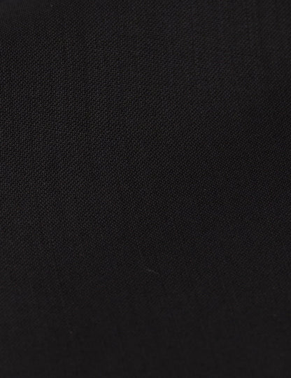Chemise Auguste en laine vierge noire