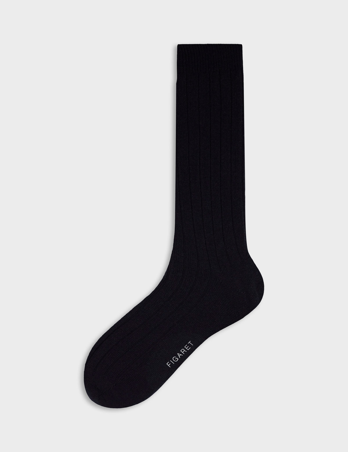 Chaussettes en cachemire et soie marine