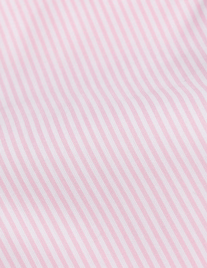 Chemise Carlita rayée rose