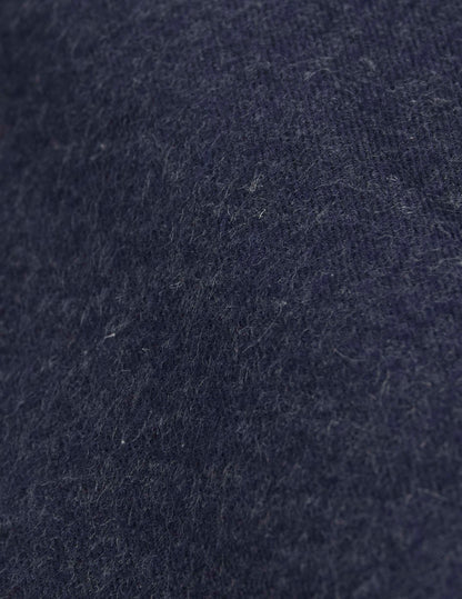 Chemise Carl en flanelle bleu marine
