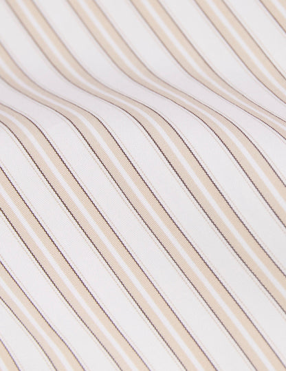 Carl striped beige shirt