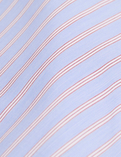 Chemise Carl bleue rayée