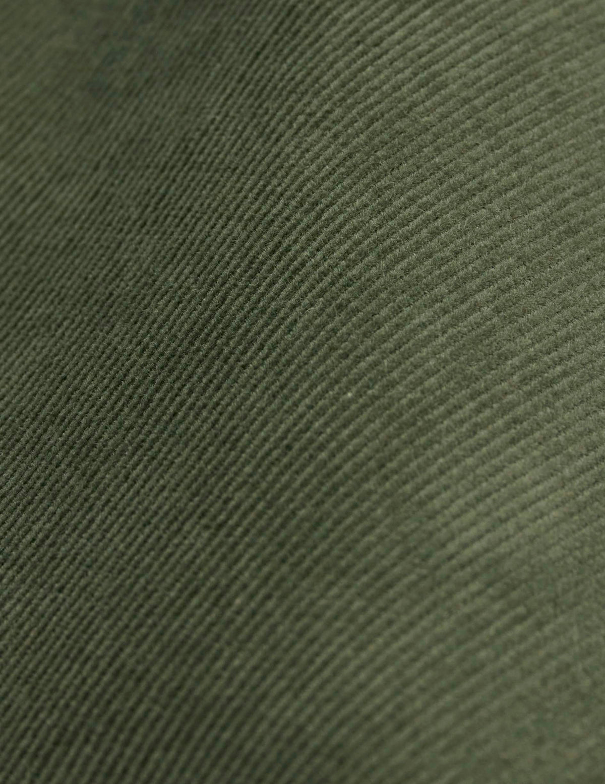 Chemise Carl en velours kaki - Velours - Col Carl