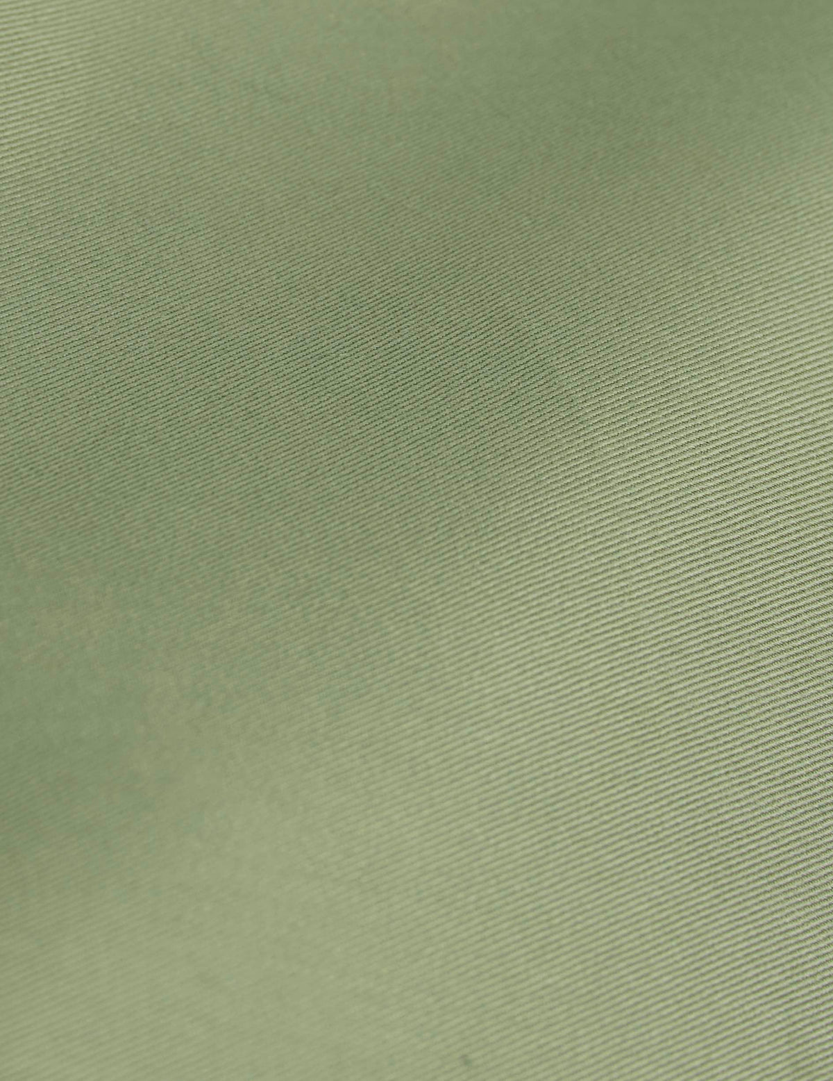 Chemise semi-ajustée kaki - Twill - Col Figaret