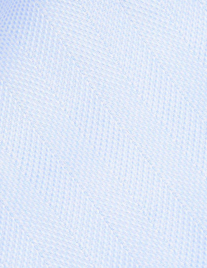 Chemise semi-ajustée bleu clair