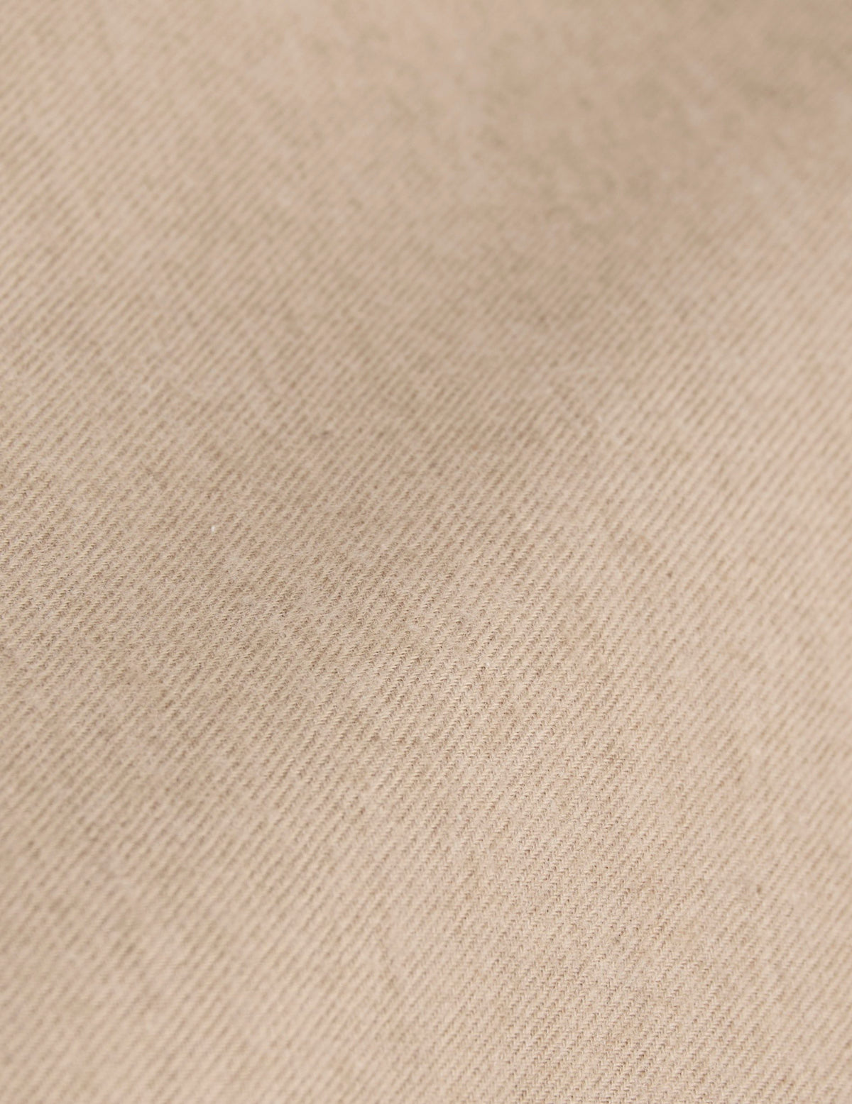 Chemise Gabriel en flanelle et cachemire beige - Flanelle - Col Américain