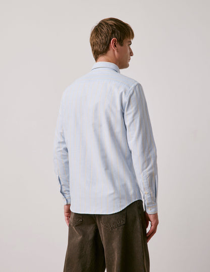 Chemise Gabriel rayée jaune