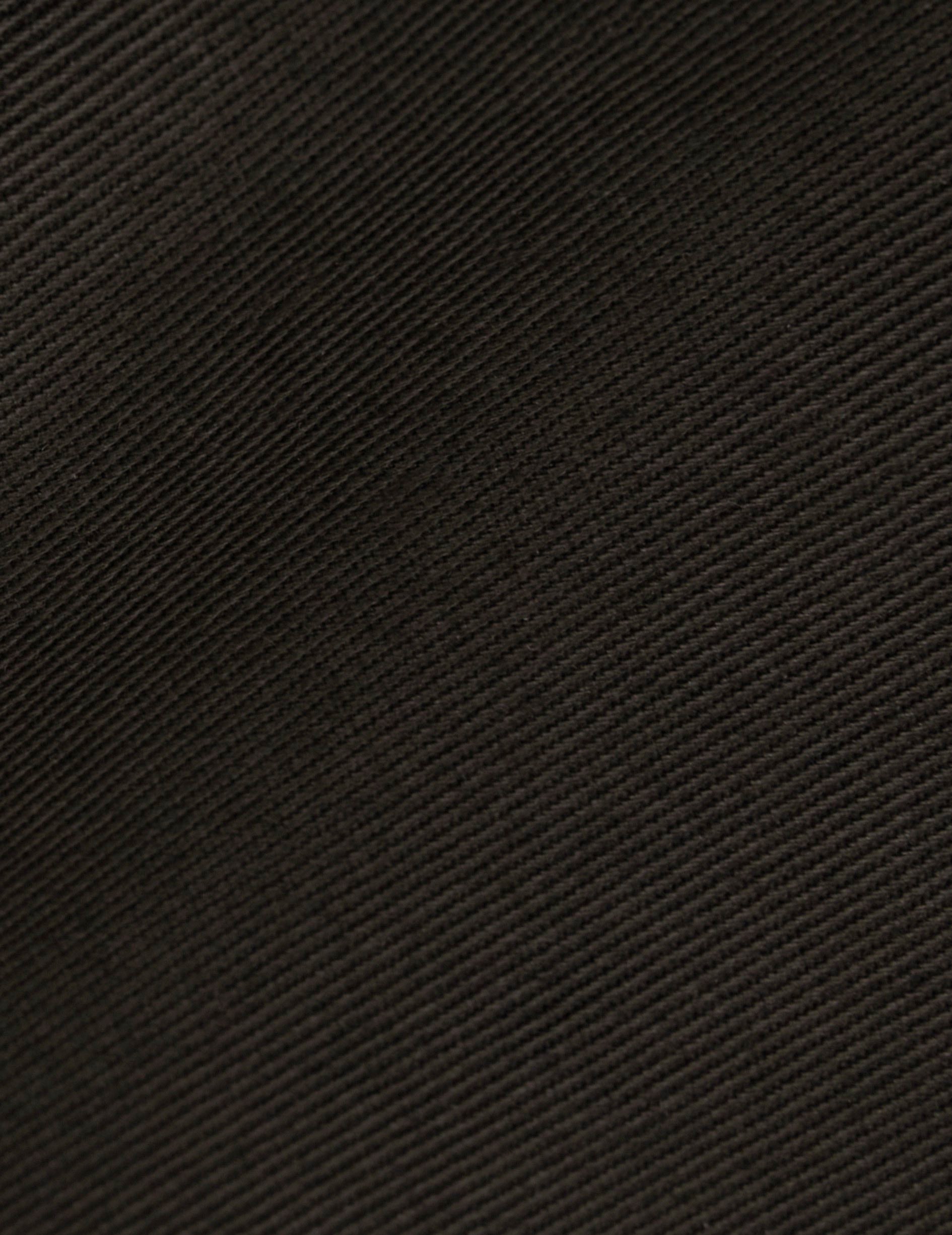 Brown cotton twill Geofrey chinos - Twill