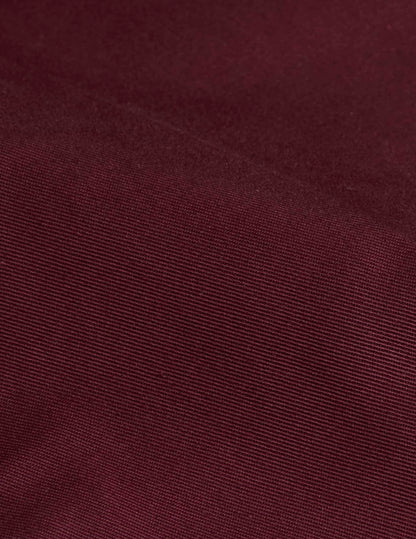 Chino Geofrey en twill de coton bordeaux