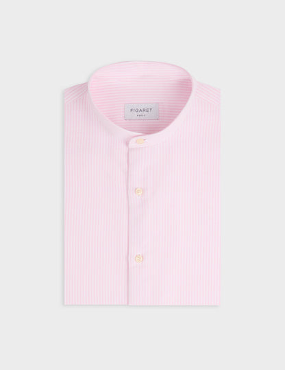 Chemise Herwin rayée rose