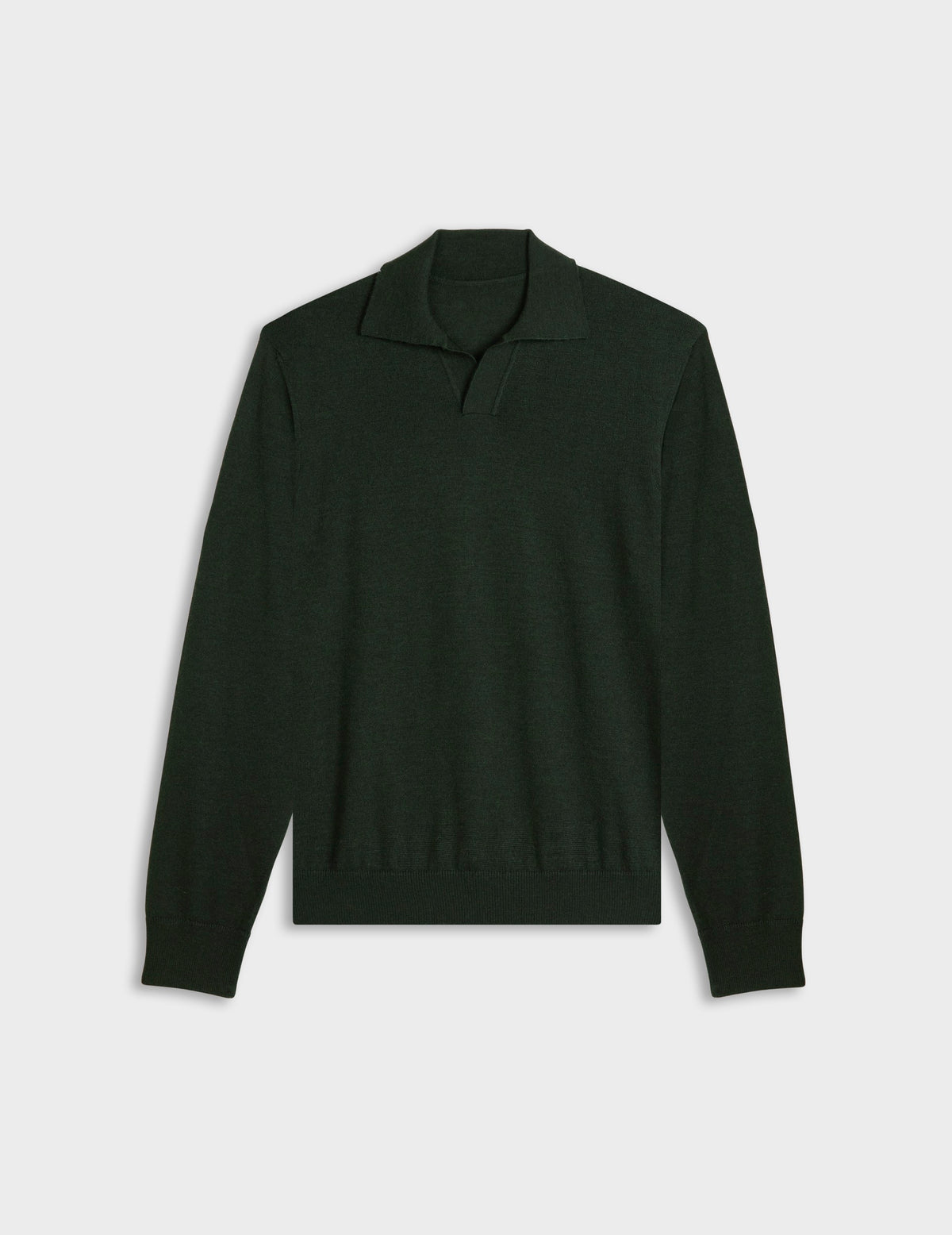 Pull Ilian en laine mérinos kaki