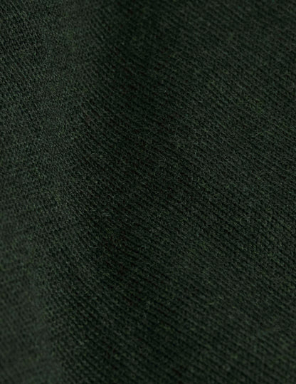 Pull Ilian en laine mérinos kaki