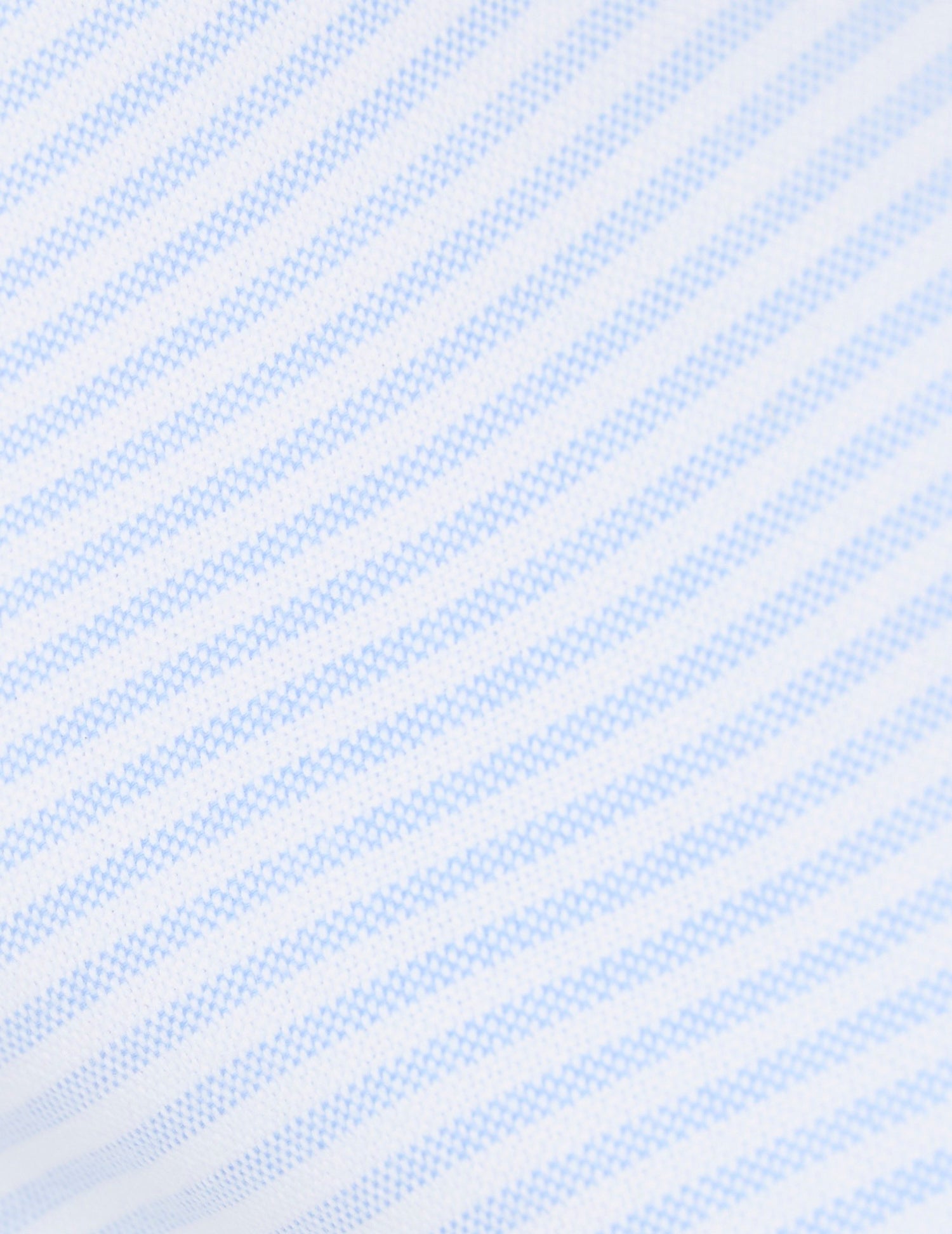 Semi-fitted light blue striped shirt - Oxford - Reverse Collar#5