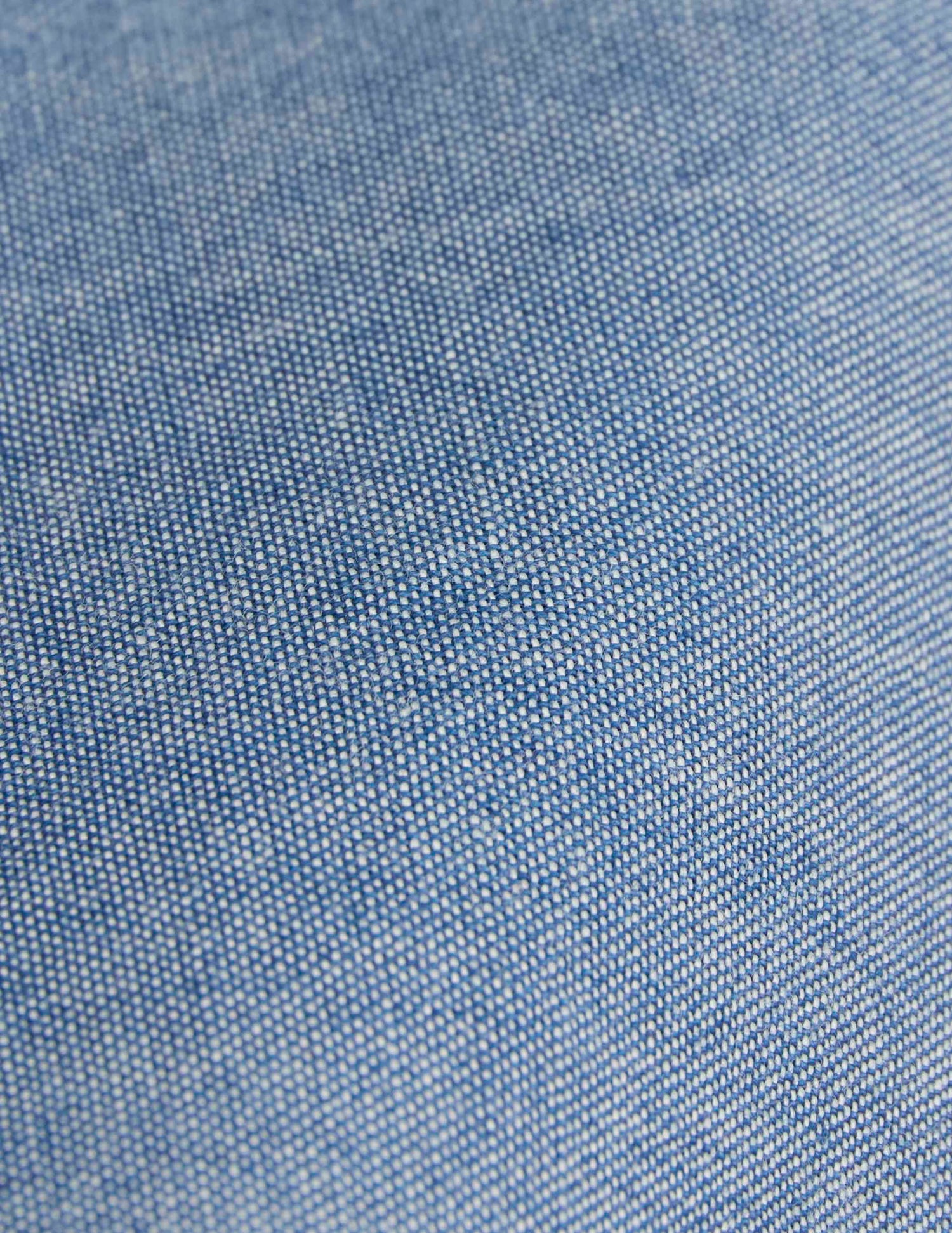 Chemise Ivano en denim bleue - Denim - Col Cubain avec bride#6