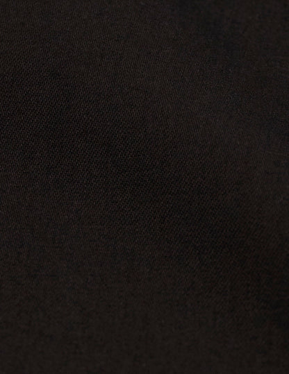 Unisex black denim “Je t’aime” shirt