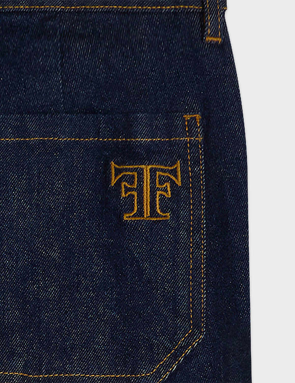 Jean flare Kate en denim - Denim
