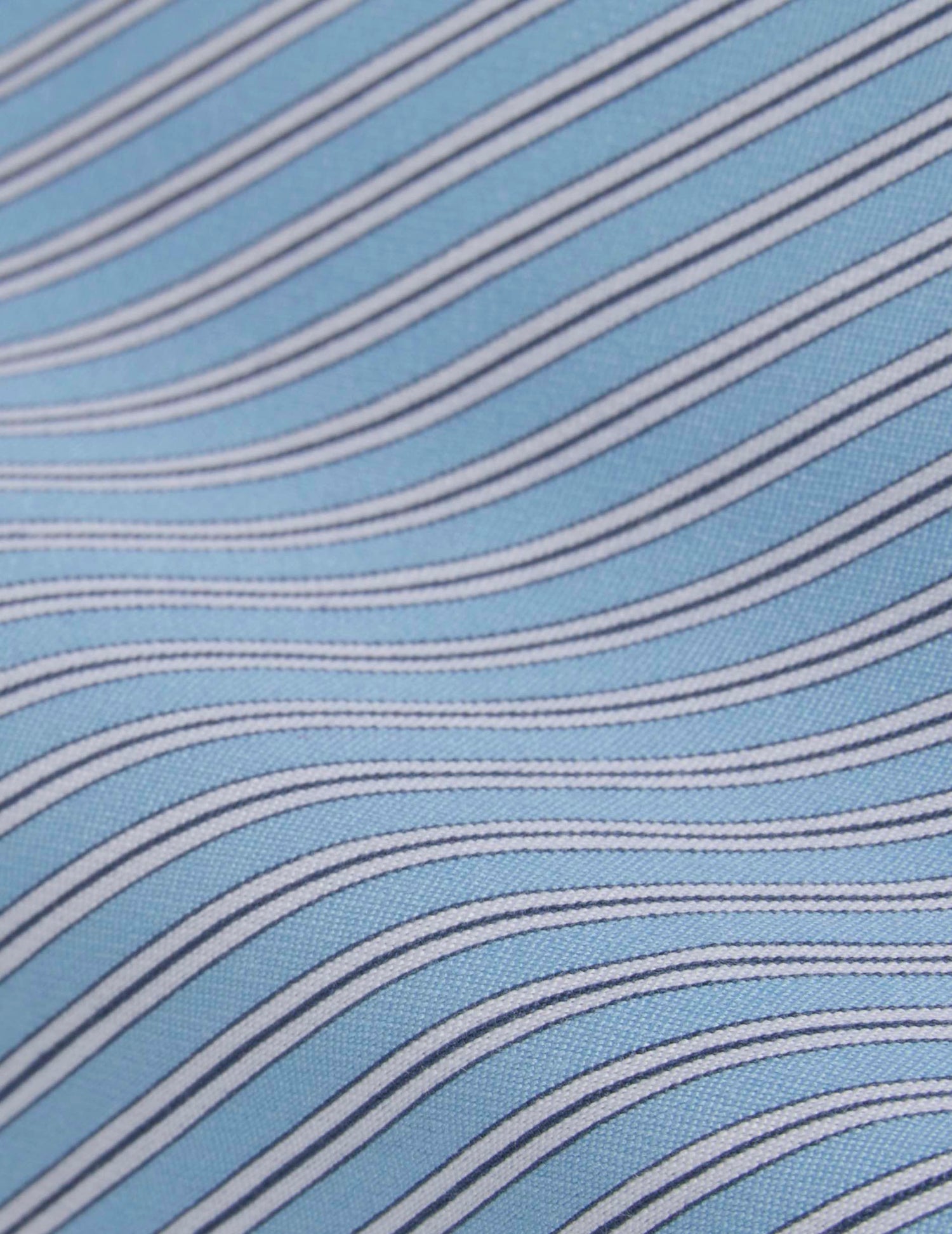 Chemise Louison rayée bleu clair - Viscose - Col Victorien#4