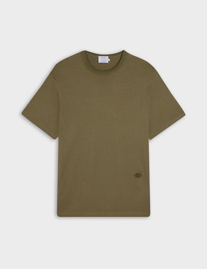 T-shirt Marcel en coton Supima kaki
