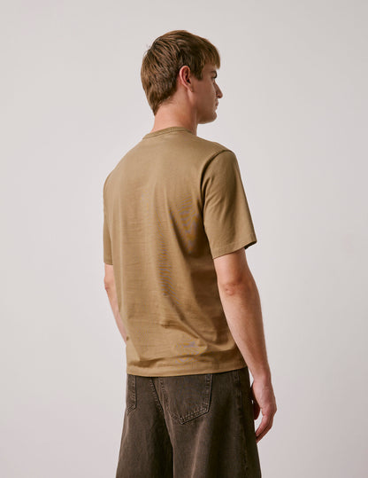 T-shirt Marcel en coton Supima kaki