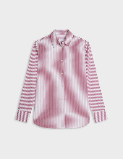 Chemise Marion rayée rouge
