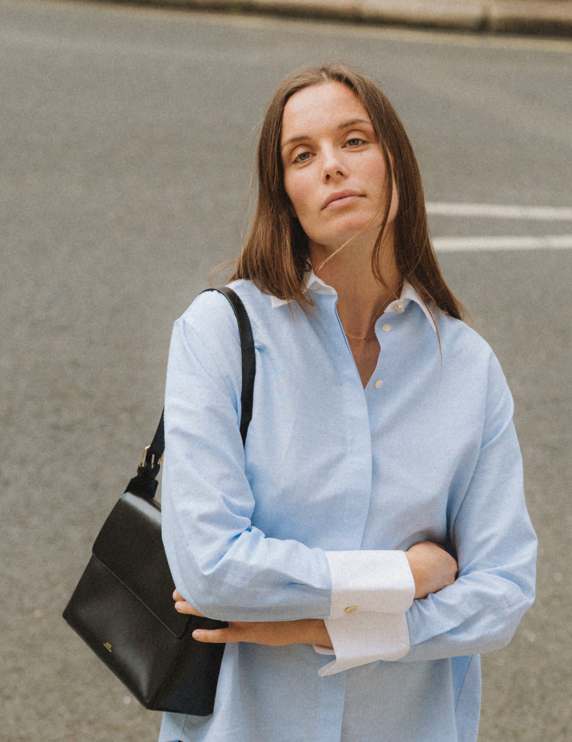 Chemise Mathéa bleue