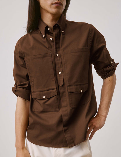 Matheo brown shirt