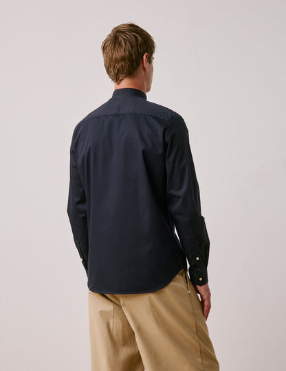 Chemise Mathias bleu marine