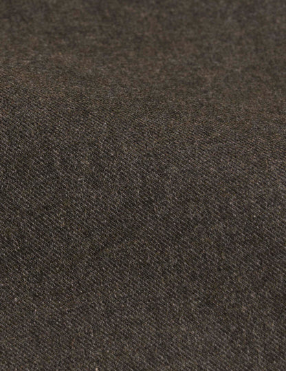 Chemise Mathias en flanelle marron