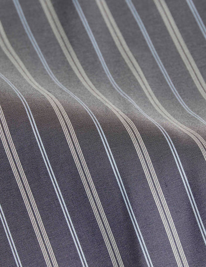 Chemise Mélinda rayée marine